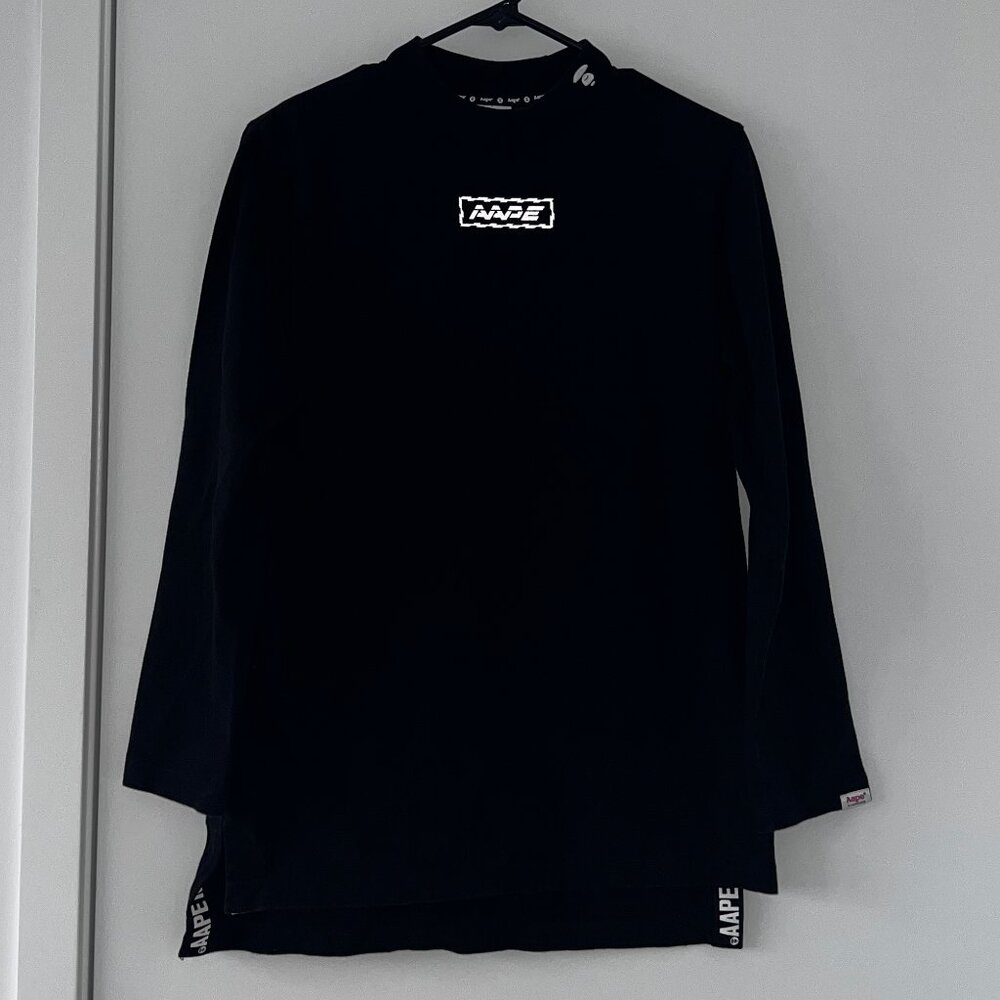 AAPE Long Sleve Tee - Limited Edition - Bold Urban Streetwear